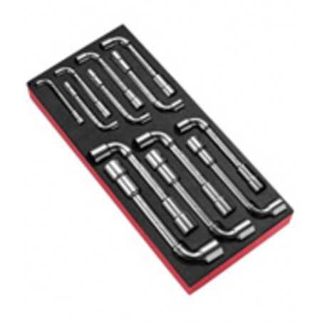 FACOM Modulo de 13 llaves pipa abiertas OGV 892876