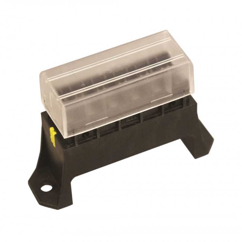 BIHR 6-way fuse holder with bottom entry 8930204