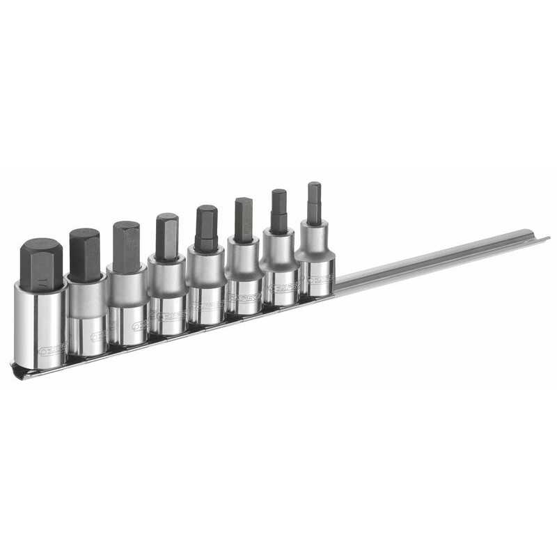 EXPERT Hex Socket Set 6 Sided Screwdriver 6-17MM 8 U 893152