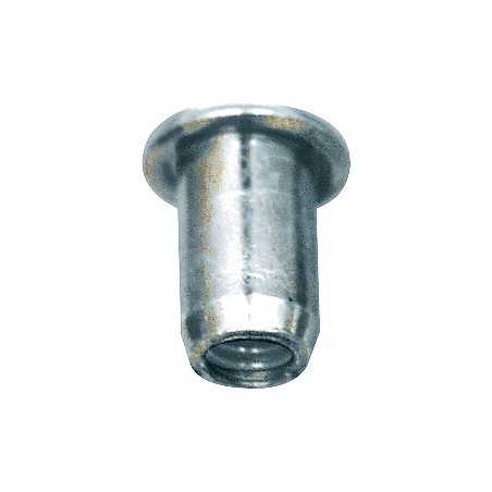 BIHR Tuercas remachables lisa de acero M4 20 U 893253