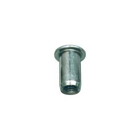 BIHR Steel smooth rivet nuts M5 20 U 893254
