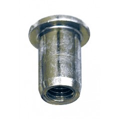 BIHR Tuercas remachables lisa de acero M6 20 U 893255