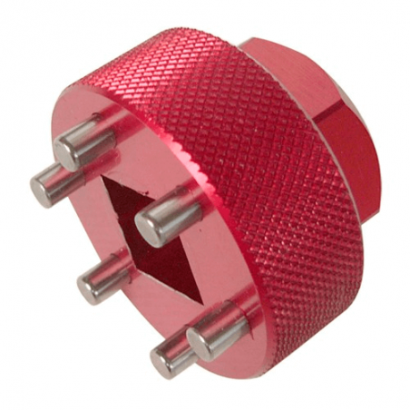 JMP Cylindrical castellated socket for 6-notch steering column INT23MM /EXT31.5 MM 89401007