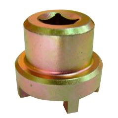 JMP Vaso almenado cilindrico para eje oscillante/chasis de 4 muescas INT30MM /EXT43.2MM 89401010