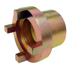 JMP Vaso almenado cilindrico para eje oscillante/chasis de 4 muescas INT30MM /EXT43.2MM 89401010