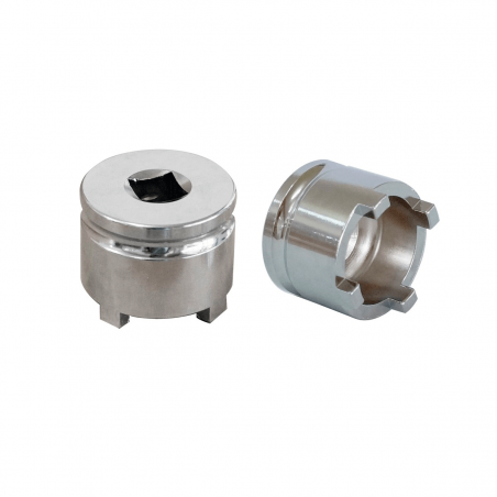 JMP Vaso almenado cilindrico para eje oscillante/chasis de 4 muescas INT34MM /EXT43MM 89401011