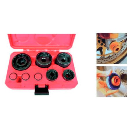 JMP Case of 5 socket wrenches for universal wheel nut 28-55 MM 89403015