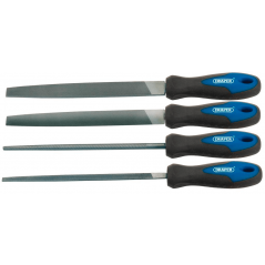 DRAPER Set of 4 flat files 200 MM 8944962