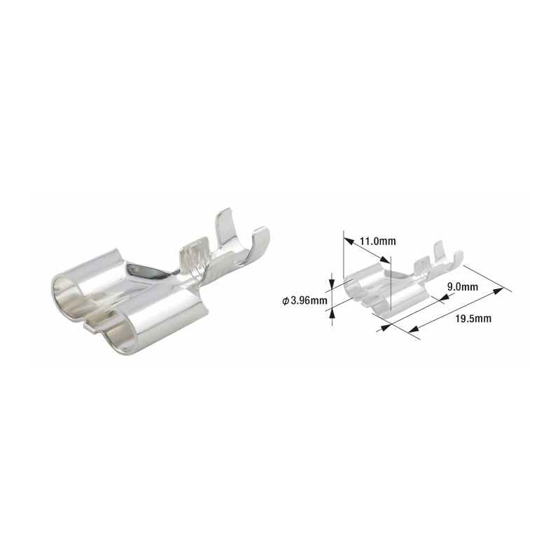 TOURMAX Double female cable terminal UNIVERSAL 89501010