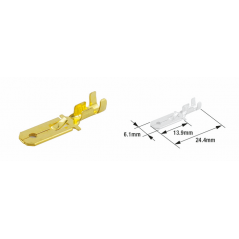 TOURMAX Male cable terminal 250 89501021
