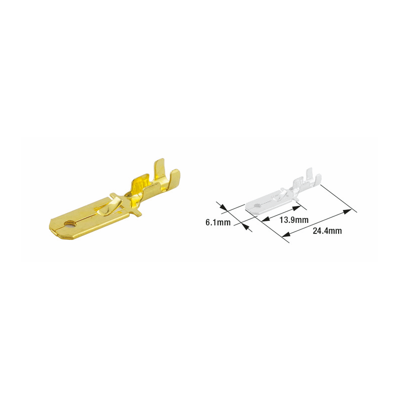 TOURMAX Terminal de cable macho 250 89501021