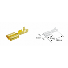 TOURMAX Female cable terminal 250 89501022