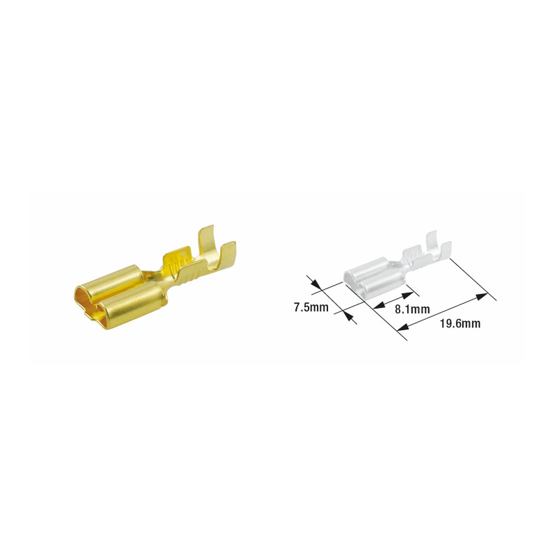 TOURMAX Female cable terminal 250 89501022