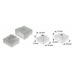 TOURMAX 6-pole connector set 250 89502007