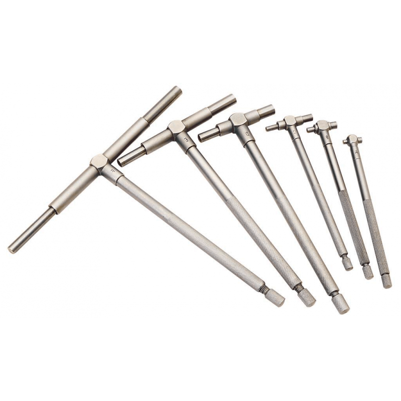 DRAPER Set of 6 telescopic wrenches for alesometer 8952416