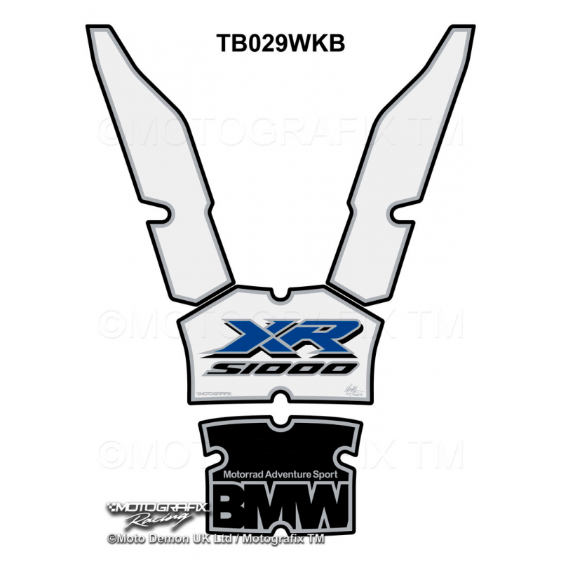 MOTOGRAFIX Adhesive tank protector TB029WKB 780765