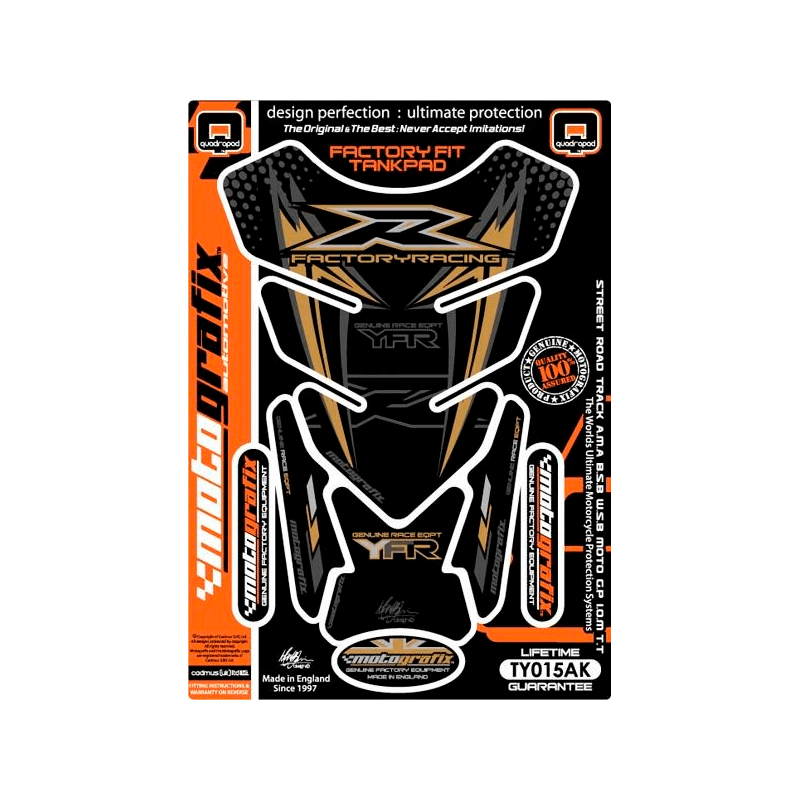 MOTOGRAFIX Protector de deposito adhesivo 4 U 784907VAR