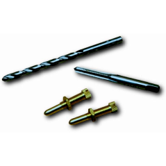 MOTION PRO Kit instalacion tornillos de ralenti + broca macho para BANSHEE 880045