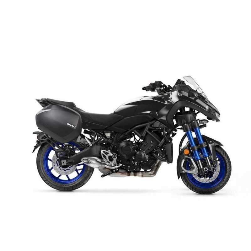 SHAD Side cases + rear trunk + accessories + mounting hardware + 3p hardware SH48 DARK GREY PREMIUM SH23 ALU KIT-273086