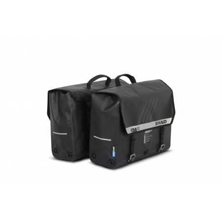 SHAD Alforjas semirrigidas laterales + herraje maletas SW42 KIT-245744