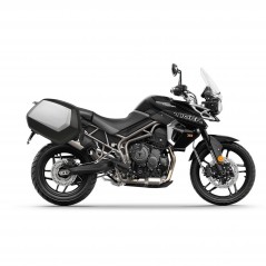 SHAD Maletas laterales + baul trasero accesorios herraje montaje 3p SH48 DARK GREY PREMIUM SH23 ALU KIT-271718