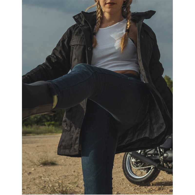 ON BOARD Pantalón tejano moto mujer KEVLAR CONCEPT PLCONUUU