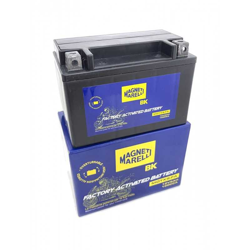 MAGNETI MARELLI Activated maintenance-free motorcycle battery MOTX9-FA YTX9-BS by