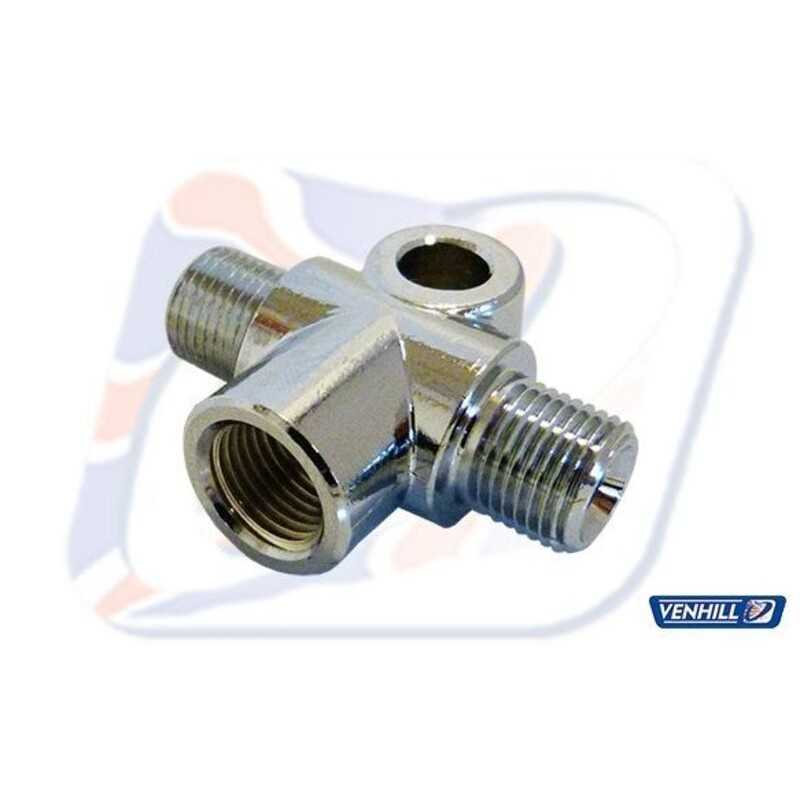 Convex female t connector  M10x1