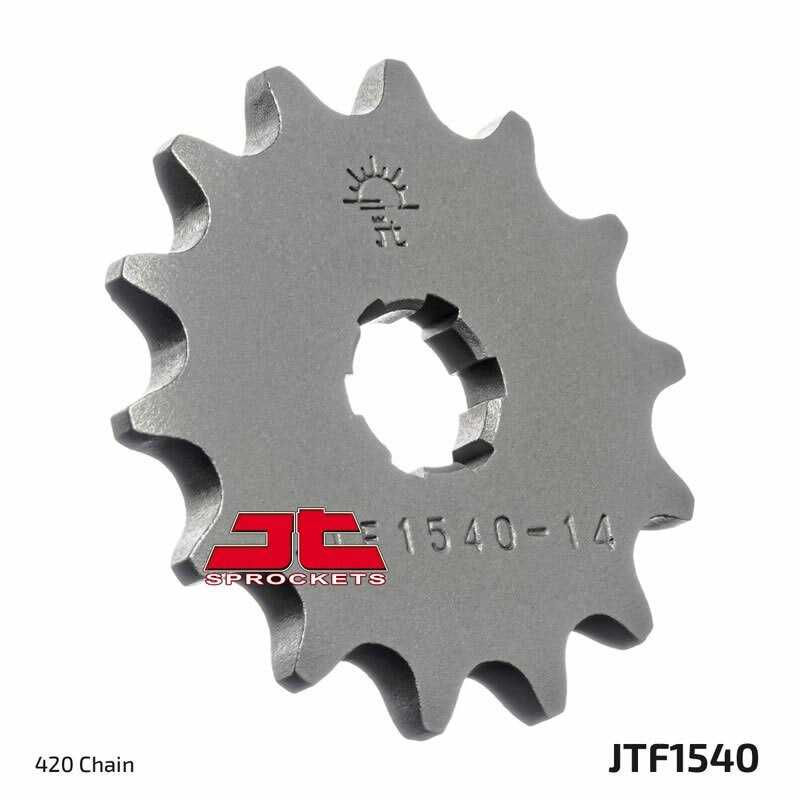 JT SPROCKETS Piñón acero 1540 14T 4080003914
