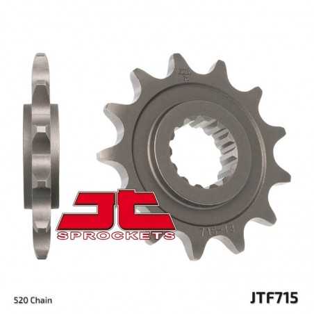 JT SPROCKETS Piñón acero 715 12T F71512