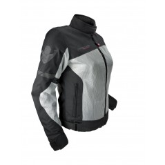 ON BOARD Women''s short summer motorcycle jacket AIR ZONE JLAIZBBG
