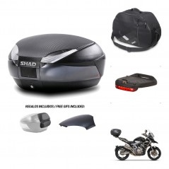 SHAD Rear trunk + accessories + mounting hardware SH48 KIT-241698