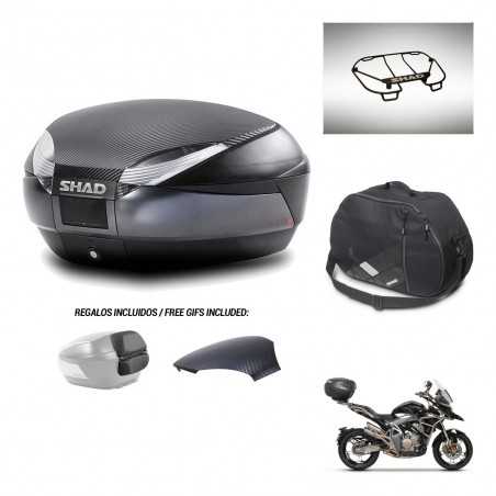 SHAD Baul trasero + accesorios herraje montaje SH48 KIT-241701