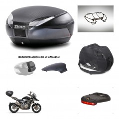 SHAD Rear trunk + accessories + mounting hardware SH48 KIT-241702