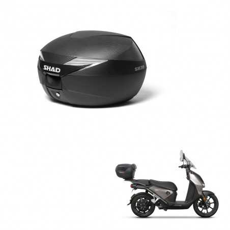 SHAD Baul trasero + herraje montaje SH39 SH 39 CARBONO CARBONLOOK KIT-241727