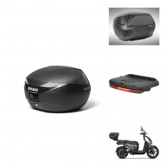 SHAD Rear trunk + accessories + mounting hardware SH39 SH 39 CARBONO CARBONLOOK KIT-241730
