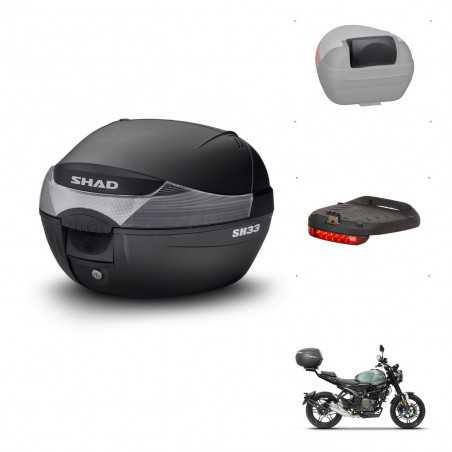 SHAD Baul trasero + accesorios herraje montaje SH33 SH 33 KIT-241774