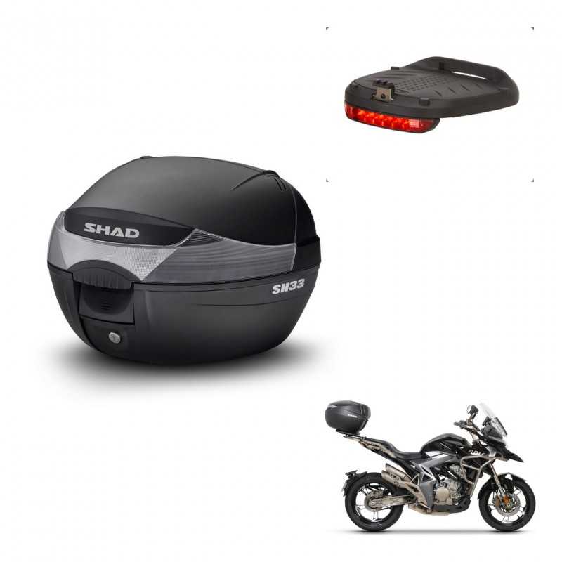SHAD Baul trasero + luz de freno herraje montaje SH33 SH 33 KIT-241808