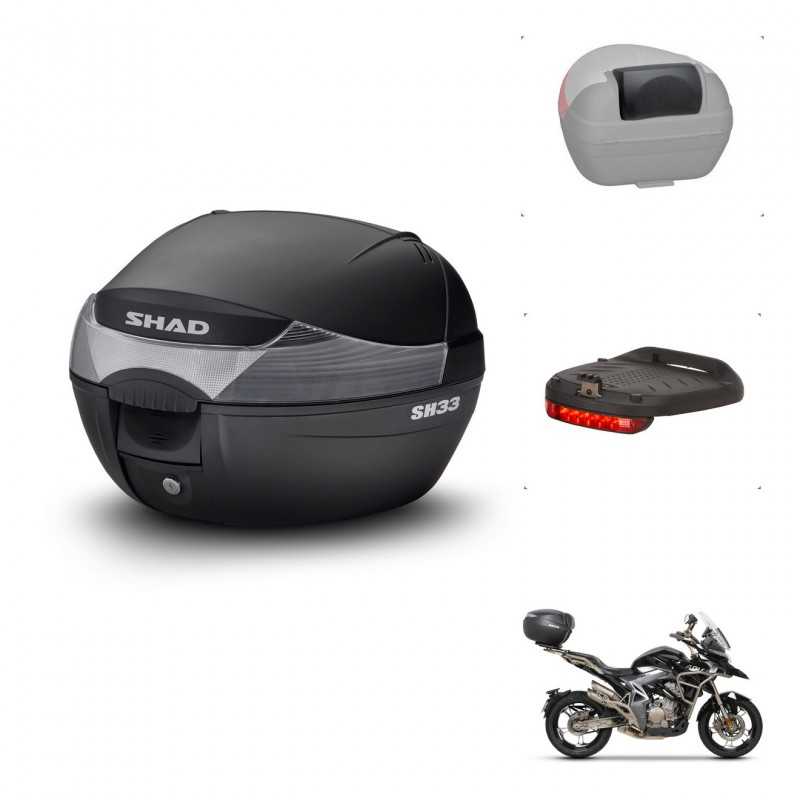 SHAD Baul trasero + accesorios herraje montaje SH33 SH 33 KIT-241810