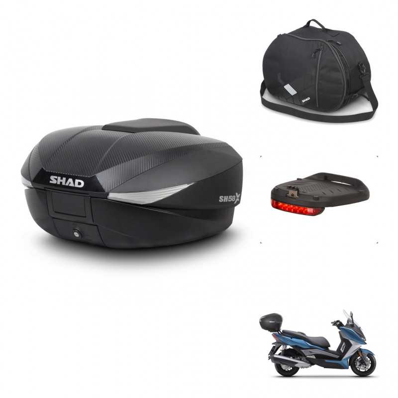 SHAD Rear trunk + accessories + mounting hardware SH58X KIT-241974