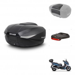 SHAD Baul trasero + accesorios herraje montaje SH58X KIT-241976