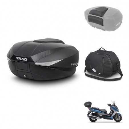 SHAD Baul trasero + accesorios herraje montaje SH58X KIT-241977