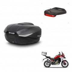 SHAD Baul trasero + luz de freno herraje montaje SH58X KIT-241980