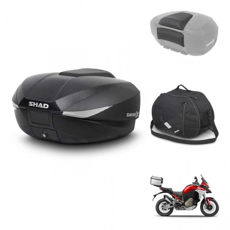 SHAD Baul trasero + accesorios herraje montaje SH58X KIT-241985