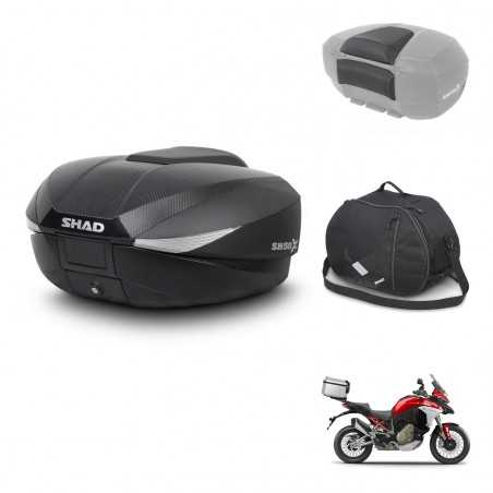 SHAD Baul trasero + accesorios herraje montaje SH58X KIT-241985