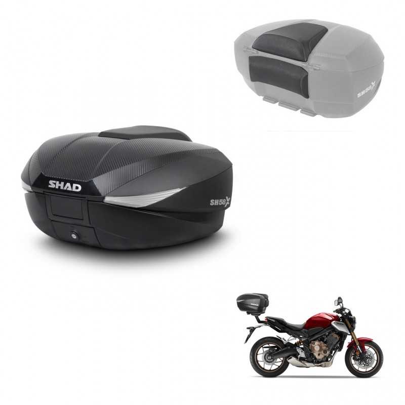 SHAD Baul trasero + respaldo de pasajero herraje montaje SH58X KIT-241991