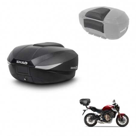 SHAD Rear trunk + passenger backrest + mounting hardware SH58X KIT-241991