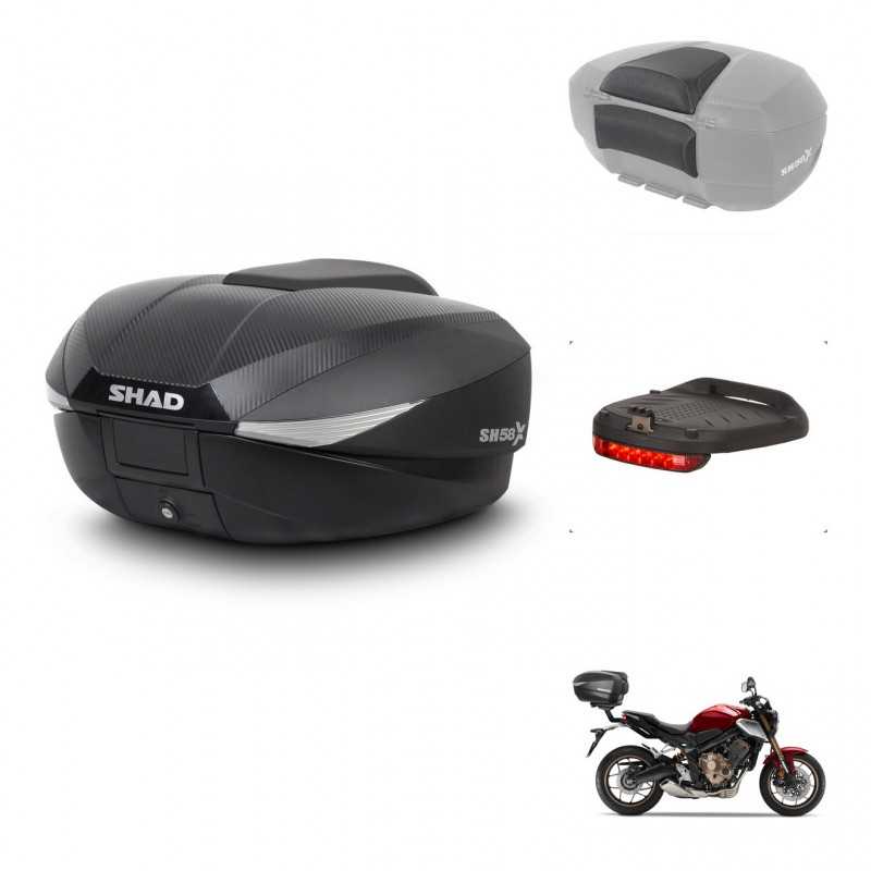 SHAD Rear trunk + accessories + mounting hardware SH58X KIT-241992