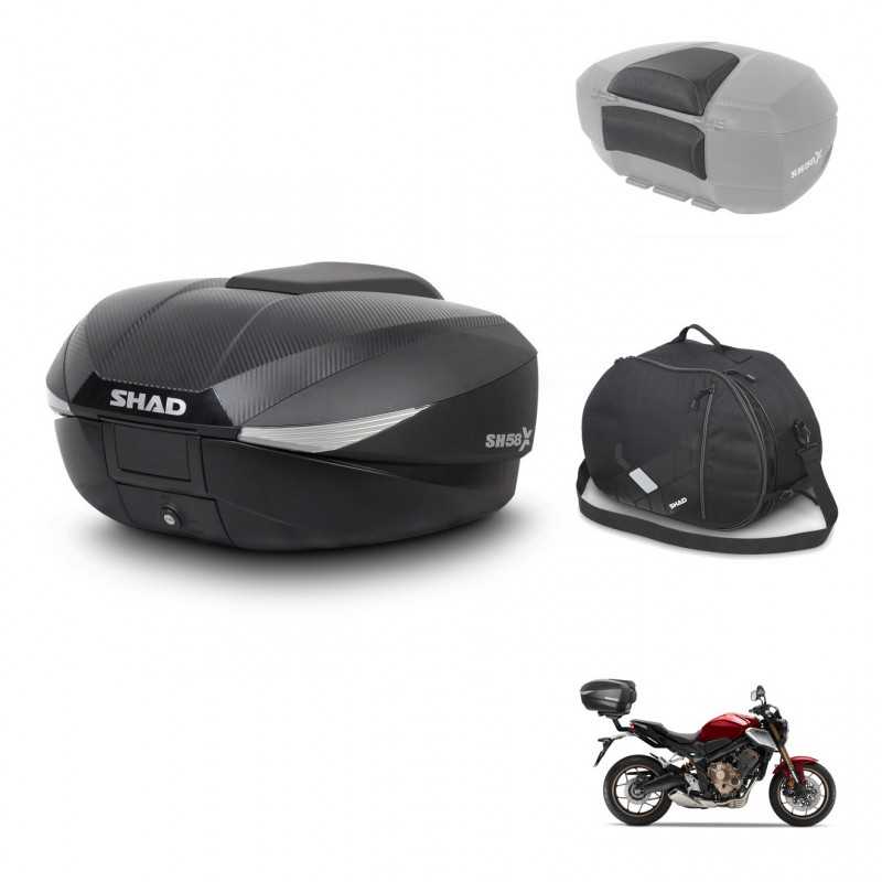 SHAD Rear trunk + accessories + mounting hardware SH58X KIT-241993