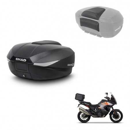 SHAD Baul trasero + respaldo de pasajero herraje montaje SH58X KIT-241999